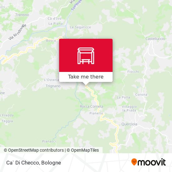 Ca` Di Checco map