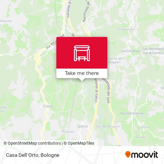 Casa Dell`Orto map