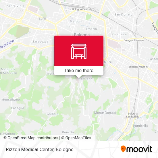 Rizzoli Medical Center map