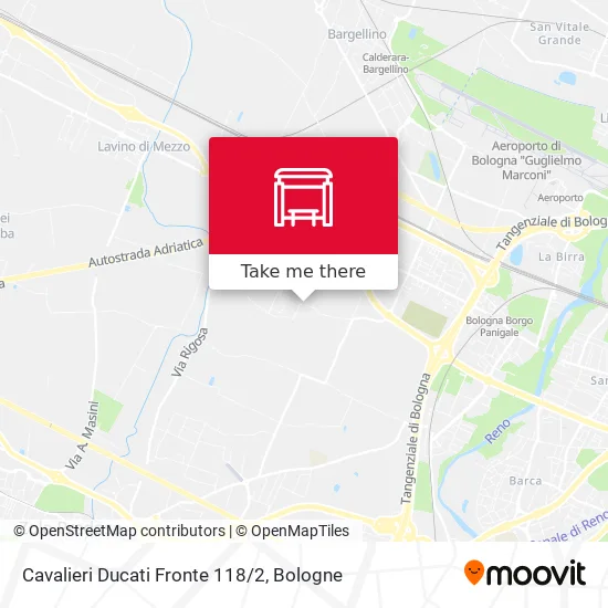 Cavalieri Ducati Fronte 118/2 map