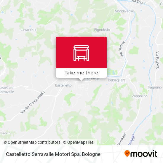 Castelletto Serravalle Motori Spa map