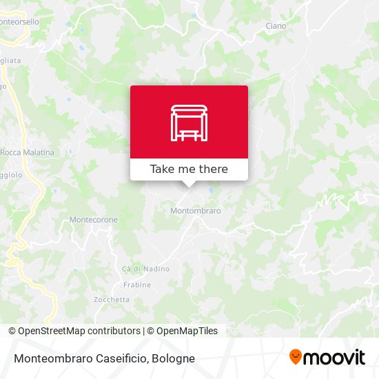 Monteombraro Caseificio map