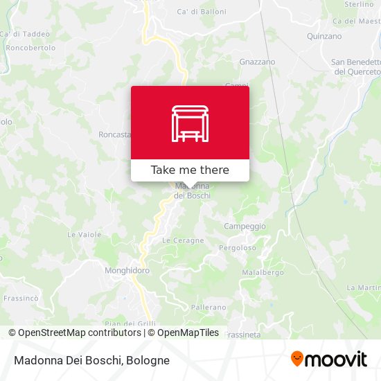 Madonna Dei Boschi map