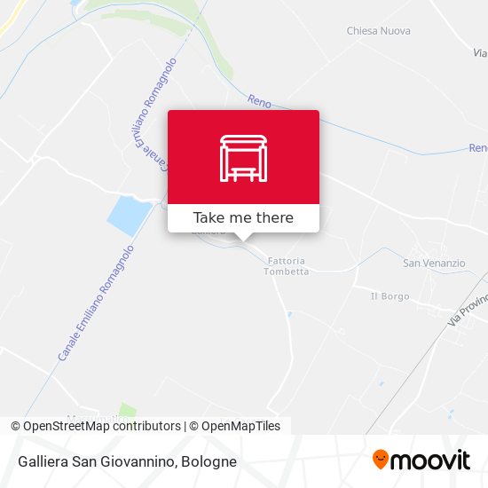 Galliera San Giovannino map