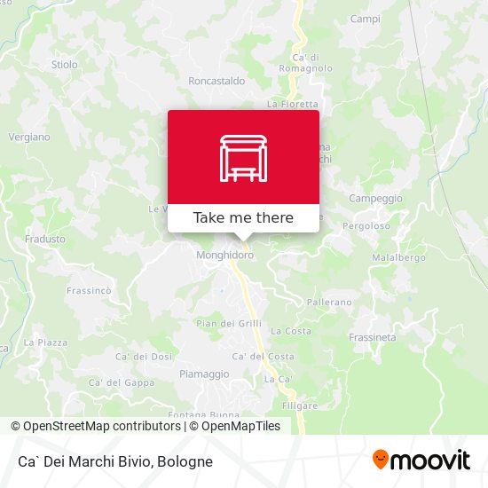 Ca` Dei Marchi Bivio map