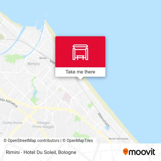 Rimini - Hotel Du Soleil map