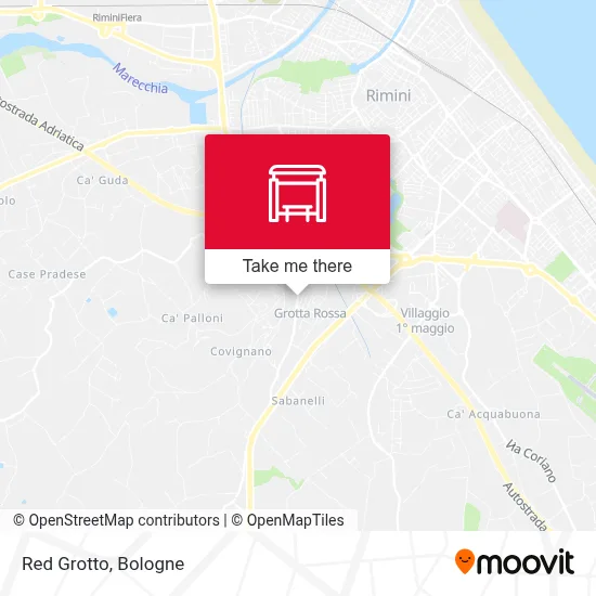 Red Grotto map