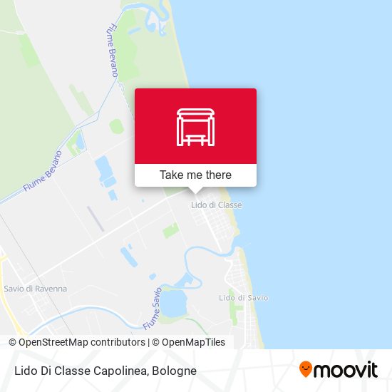 Lido Di Classe Capolinea map