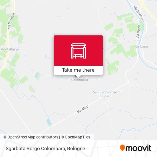 Sgarbata Borgo Colombara map