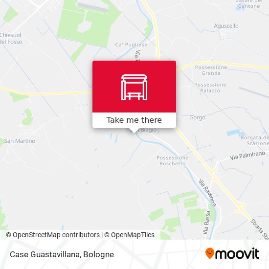 Case Guastavillana map