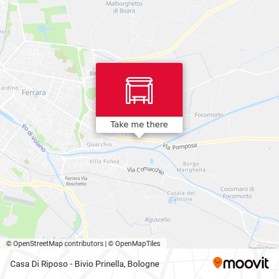 Casa Di Riposo - Bivio Prinella map