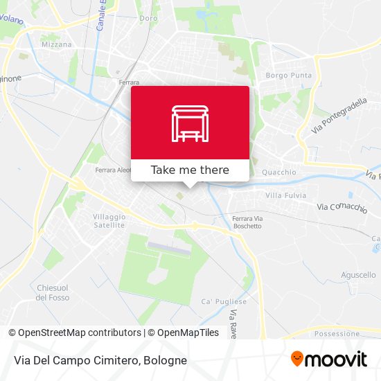 Via Del Campo Cimitero map
