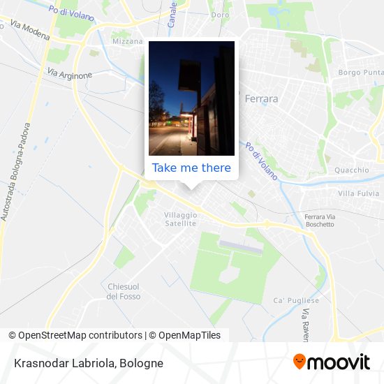 Krasnodar Labriola map