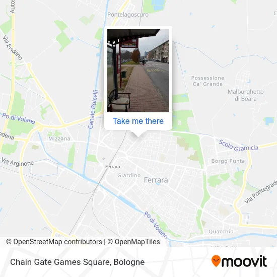 Chain Gate Games Square map