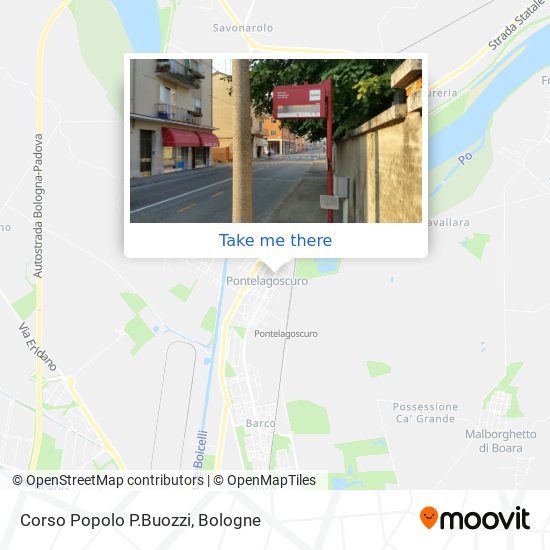 Corso Popolo P.Buozzi map