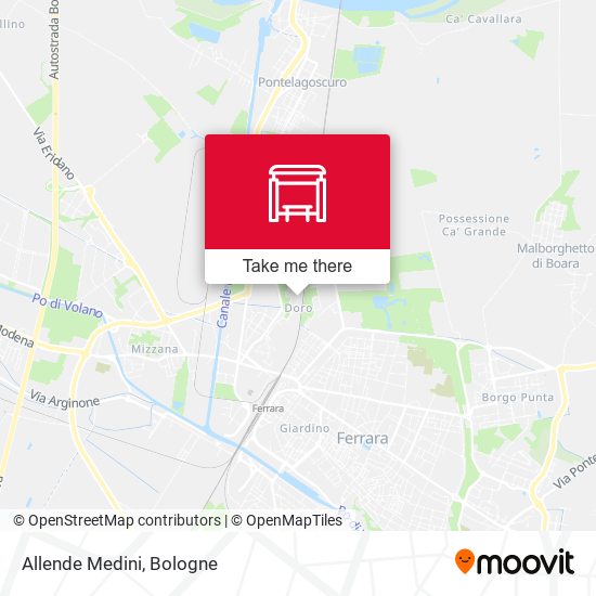 Allende Medini map