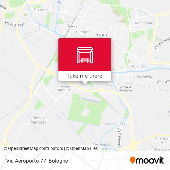 Via Aeroporto 77 map