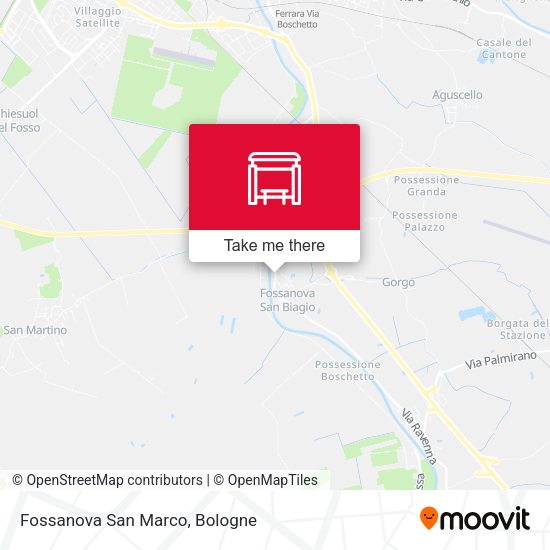 Fossanova San Marco map