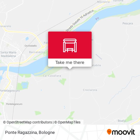 Ponte Ragazzina map