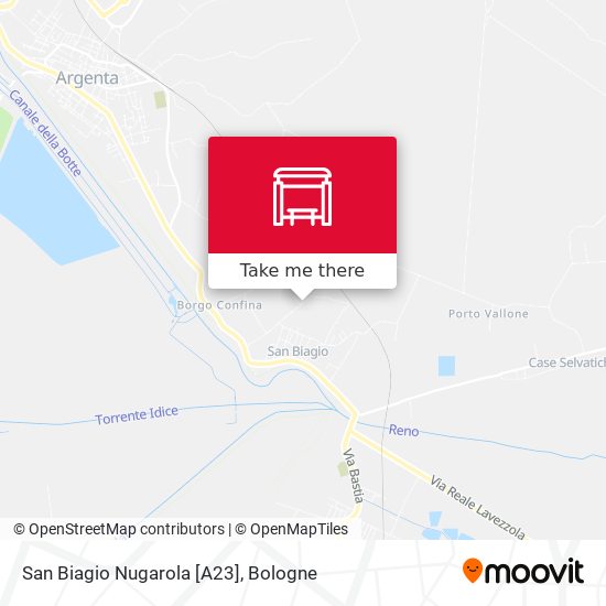 San Biagio Nugarola [A23] map