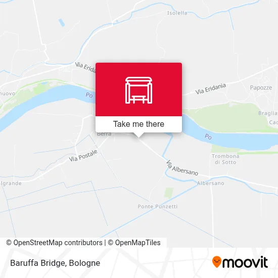 Baruffa Bridge map
