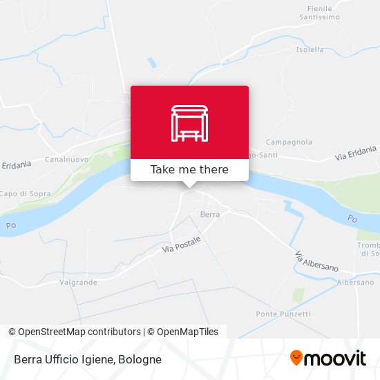 Berra Ufficio Igiene map
