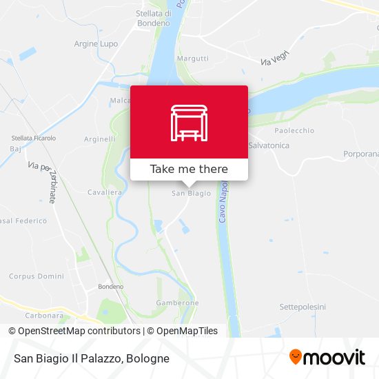 San Biagio Il Palazzo map