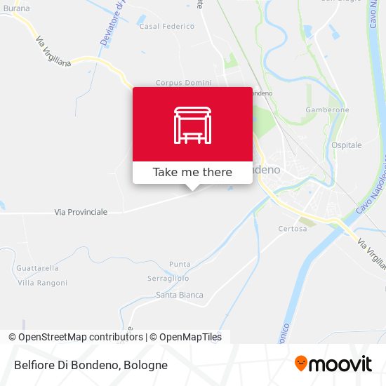 Belfiore Di Bondeno map