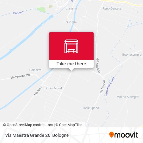 Via Maestra Grande 26 map