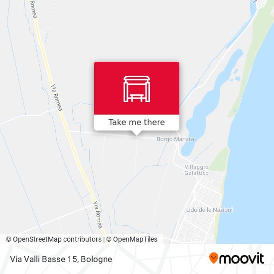 Via Valli Basse 15 map