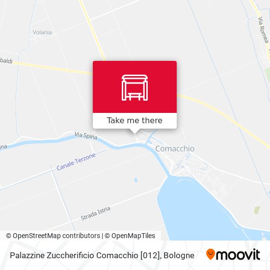 Palazzine Zuccherificio Comacchio [012] map