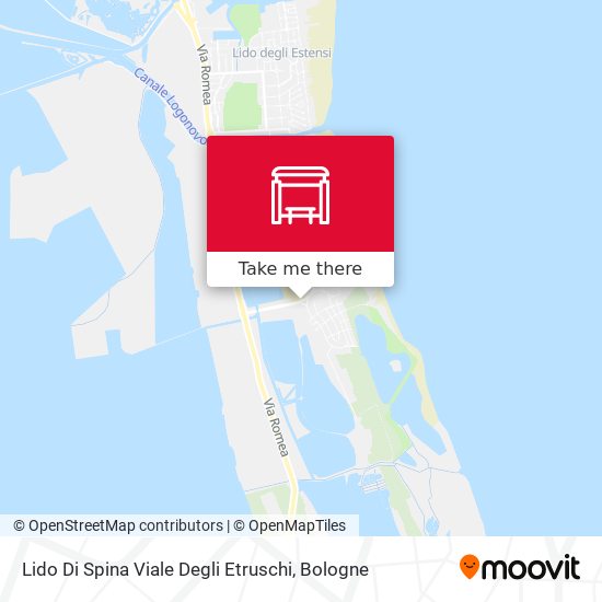 Lido Di Spina Viale Degli Etruschi map