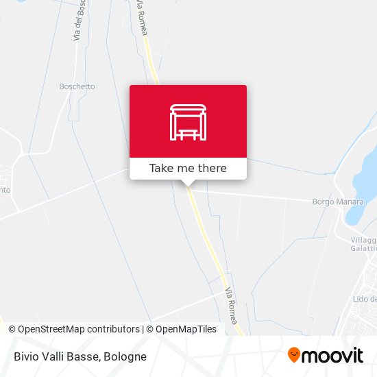 Bivio Valli Basse map