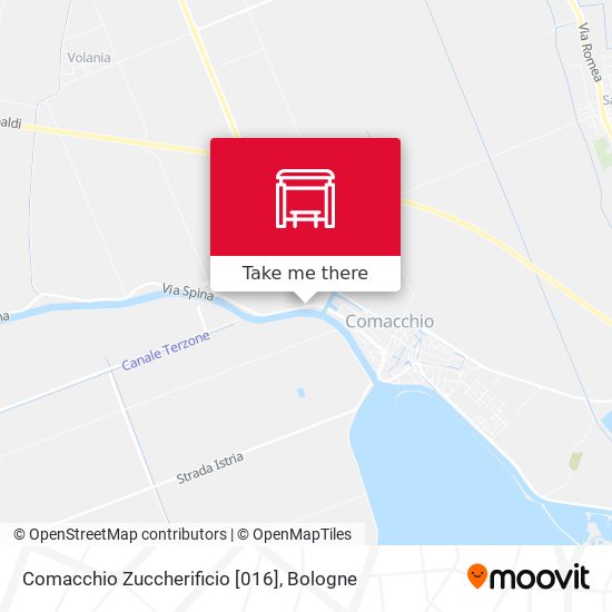 Comacchio Zuccherificio [016] map