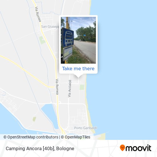 Camping Ancora [40b] map