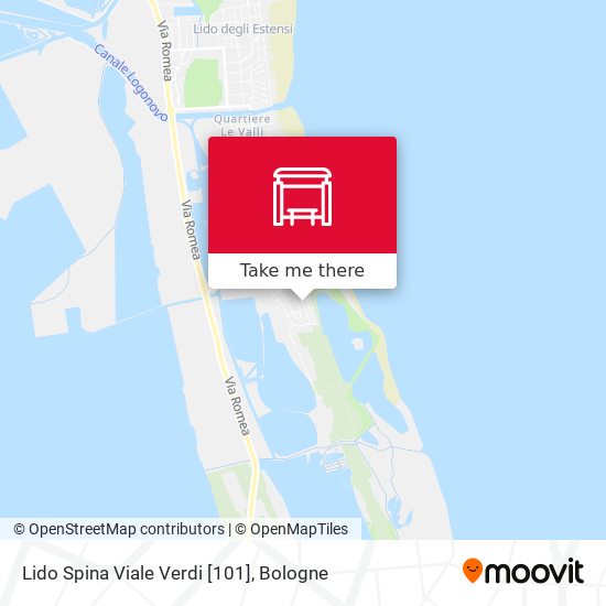 Lido Spina Viale Verdi [101] map