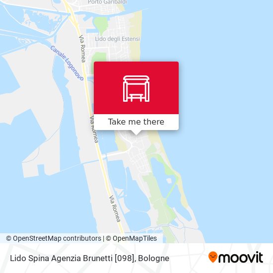 Lido Spina Agenzia Brunetti [098] map