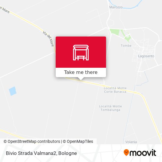 Bivio Strada Valmana2 map