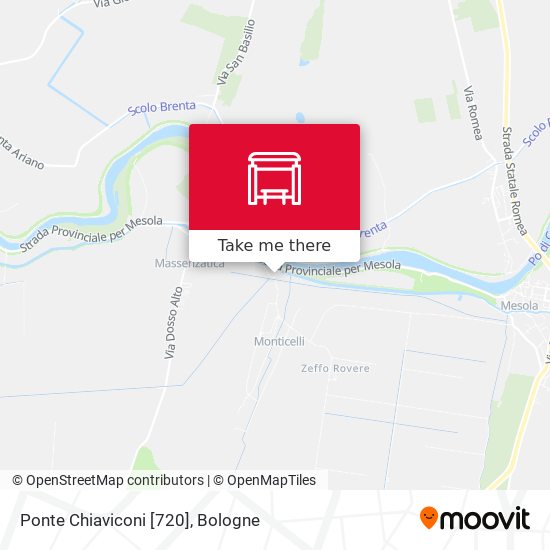 Ponte Chiaviconi [720] map