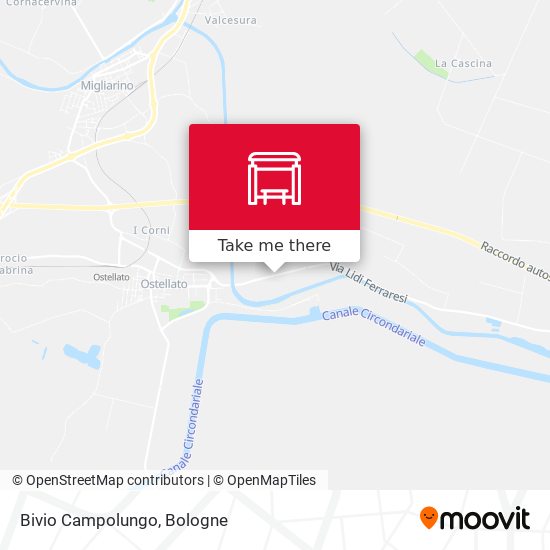 Bivio Campolungo map