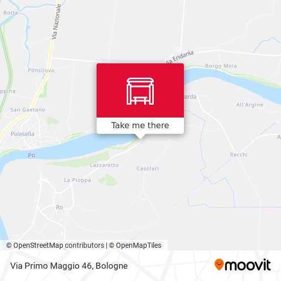 Via Primo Maggio 46 map