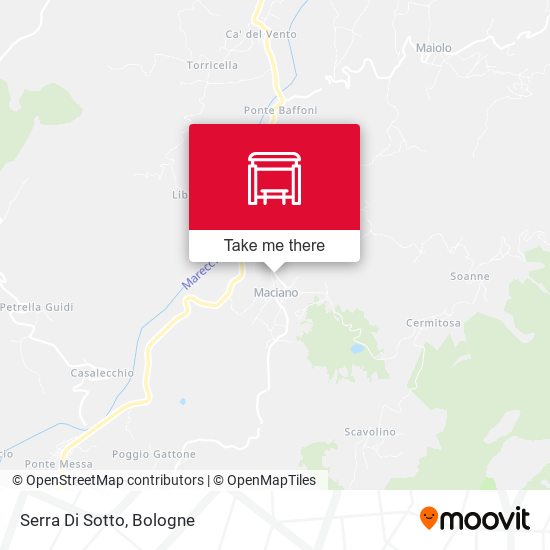 Serra Di Sotto map