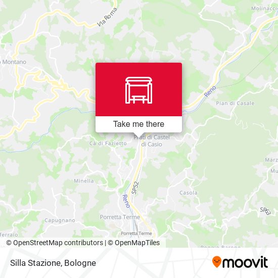 Silla Stazione map