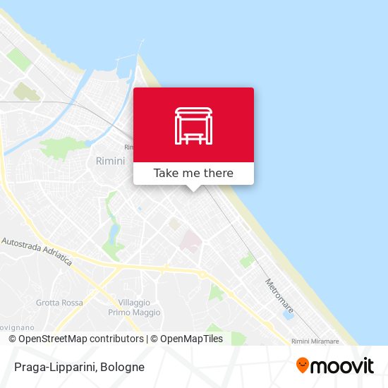 Praga-Lipparini map