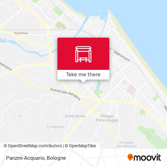 Panzini-Acquario map