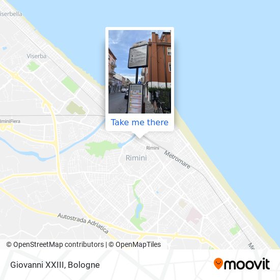 Giovanni XXIII map