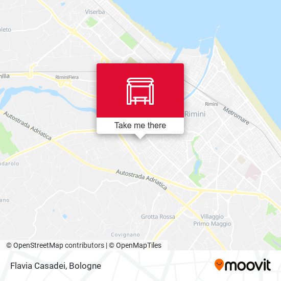 Flavia Casadei map