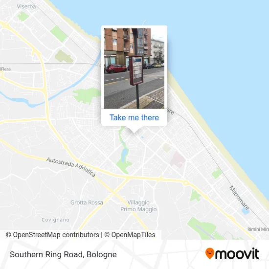 Southern Ring Road map