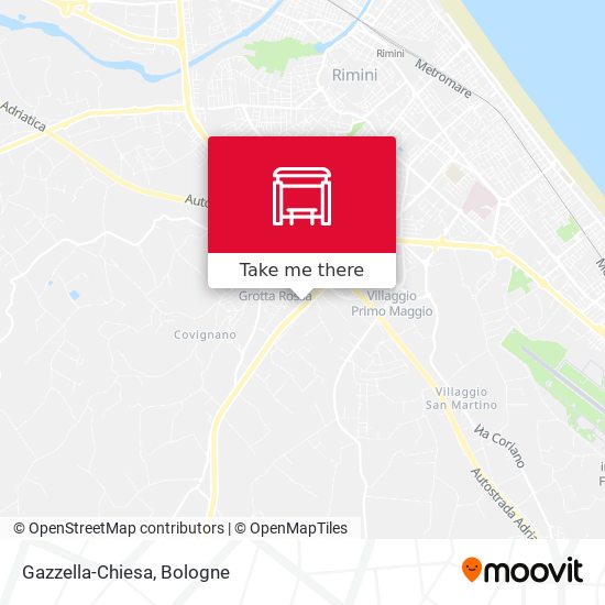 Gazzella-Chiesa map