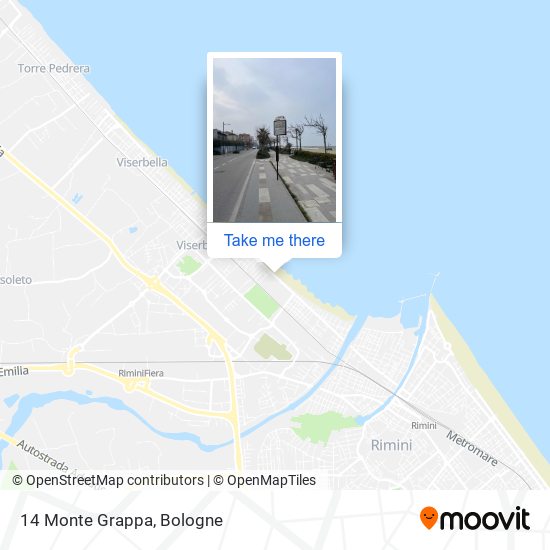 14 Monte Grappa map